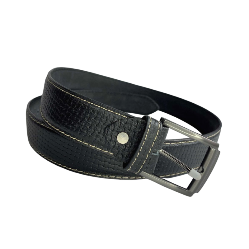 Classic Black Natural Finish Leather Belt – Pasha Signs